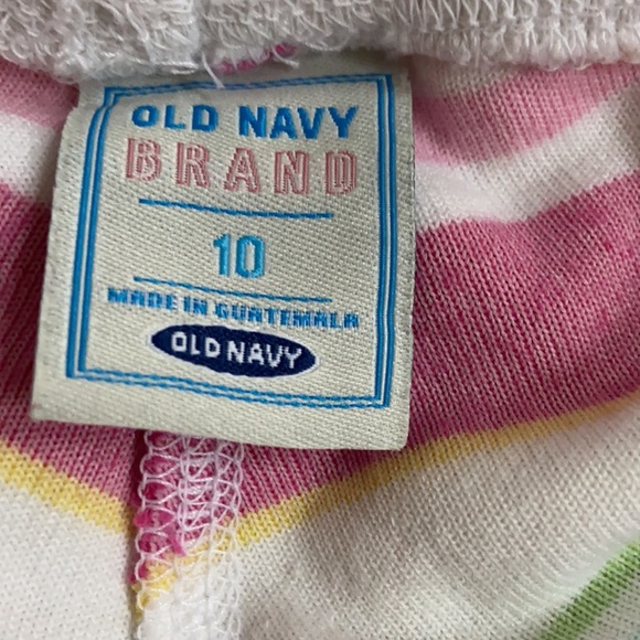 Gently used old navy terry towel short shorts in size 10 - Picture 3 of 6